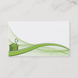 Carte de visite vert 1