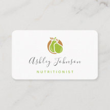 Vert Fruit Nutritionniste Moderne Médias Sociaux