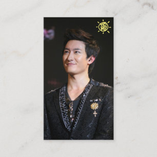 Carte de visite vertical