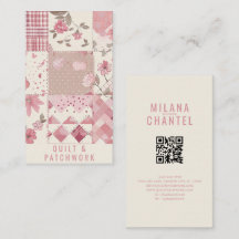 Vêtement fait main en patchwork de quilt rose