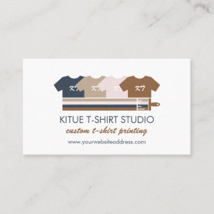 Carte De Visite Vêtements d'impression à la demande T-shirt Transf