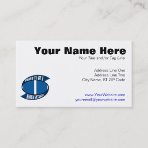 Carte De Visite Vétérinaire de la Corée