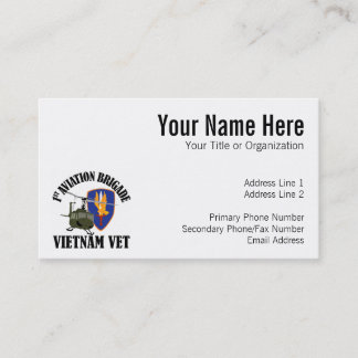Carte De Visite Vétérinaire du Vietnam - ęr BDE UH-1 d'AVN