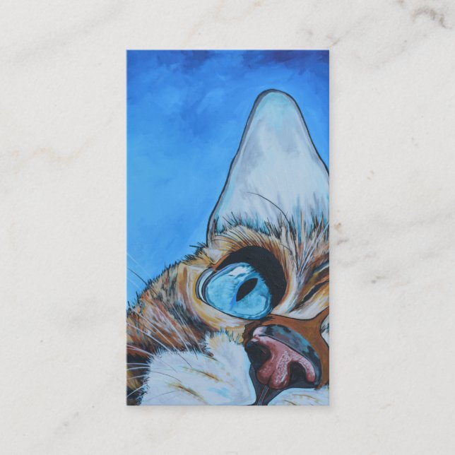 Carte de visite vétérinaire ou animal (Devant)