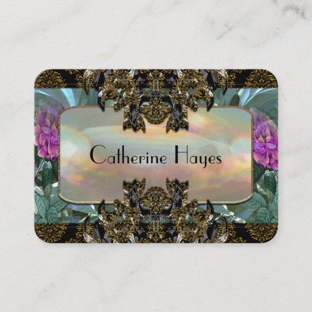 Carte De Visite Vethmedow 2,5" professionnel élégant (Devant)