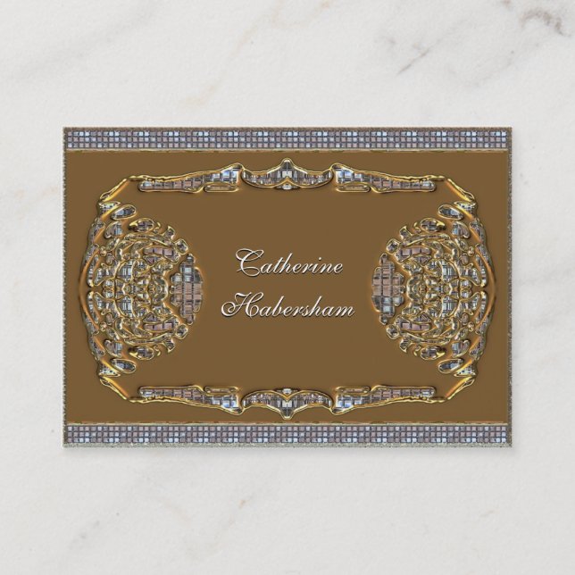 Carte De Visite Vex Elegant (Devant)