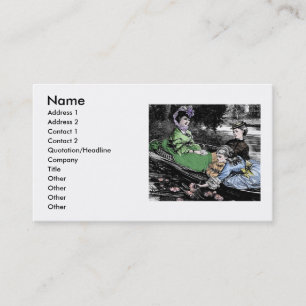 Carte de visite victorien