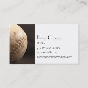 Carte De Visite Vieux baseball