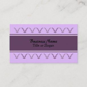 Carte De Visite Vignes violettes