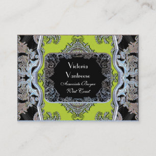 Carte De Visite Vignoble Wayde Hill Élégant professionnel