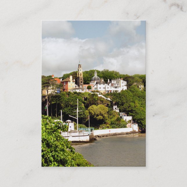 CARTE DE VISITE VILLAGES DE WALES (Devant)