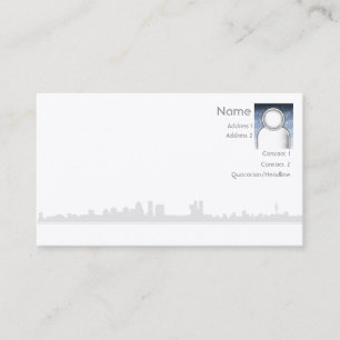 Carte De Visite Ville - affaires