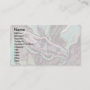 Carte De Visite Vincent Van Gogh - Grand Paon de Nuit Beaux-Arts