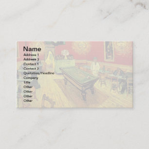 Carte De Visite Vincent Van Gogh - Le Café de nuit Beaux-Arts