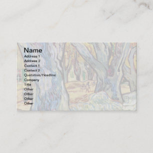 Carte De Visite Vincent Van Gogh - The Road Menders - Fine Art