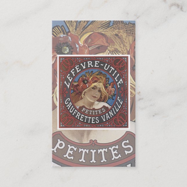 Carte de visite vintage (Devant)