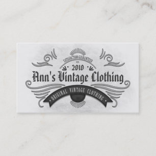 Carte De Visite Vintage Antique Grunge Old World Design