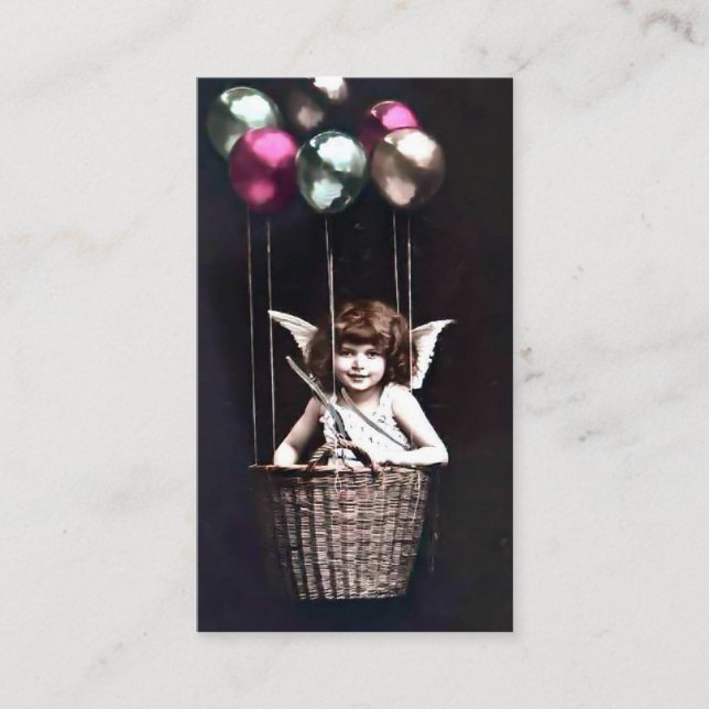 Carte De Visite Vintage Cupid (Devant)