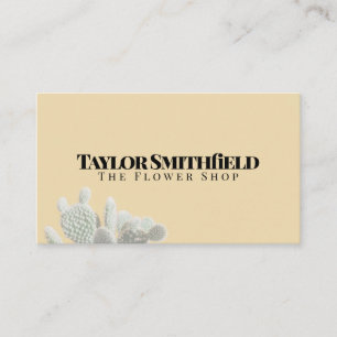 Carte de visite Vintage de Cactus