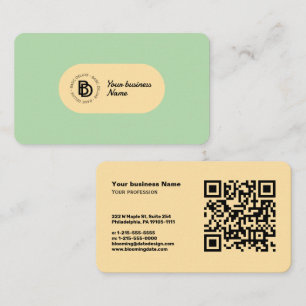 Carte De Visite Vintage élégant rétro - Moderne