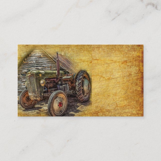 Carte De Visite Vintage Farm (Devant)