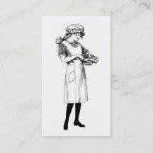 Vintage fille et mélange boulangerie de Bowl ou ch