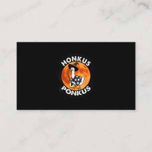 Carte De Visite Vintage Honkus Ponkus Halloween jolie sorcière Can