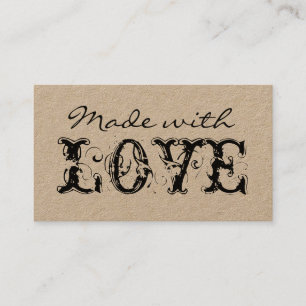 Carte De Visite vintage moderne et artisanal