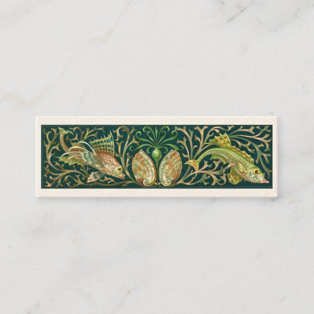 Carte de visite vintage Twin Fishers (Devant)