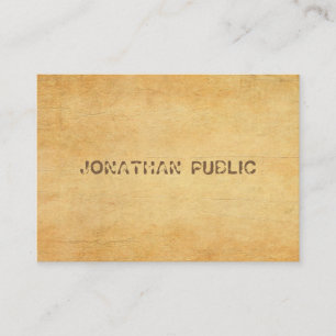 Carte De Visite Vintage Vieux Papier Distressed Texte Modèle de lu