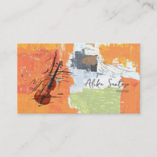 Carte de visite violoniste