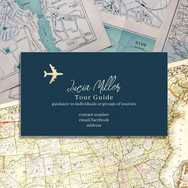 Carte De Visite Visite et voyage (Créateur téléchargé)