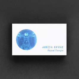 Carte De Visite Vitruvian Homme Soins de santé - Entraîneur physiq