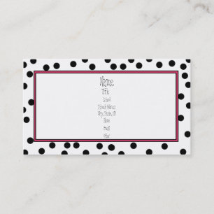 Carte De Visite Voir des taches