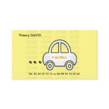 CARTE DE VISITE VOITURE