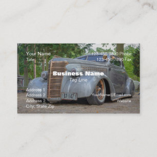 Carte de visite voiture ancienne HAMbyWG