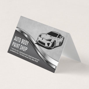 Carte De Visite Voitures modernes Services Auto