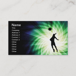 Carte De Visite Volley-ball cool