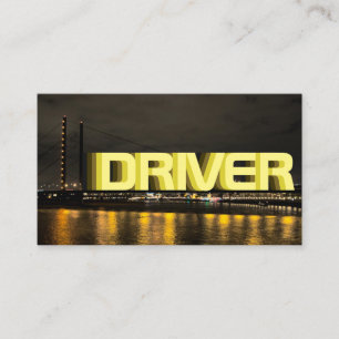 Carte De Visite Votre chauffeur de taxi