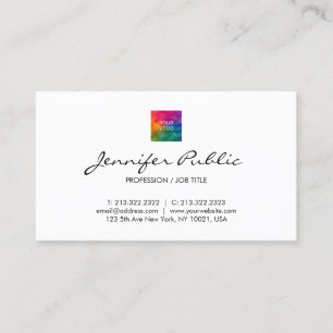 Carte De Visite Votre entreprise Logo ici Professionnel