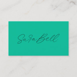 Carte De Visite Votre propre signature Téléchargement manuscrit
