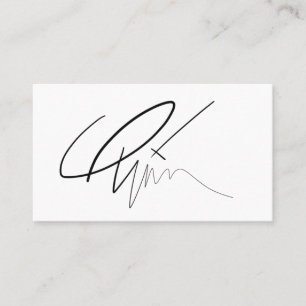 Carte De Visite Votre signature personnalisée 