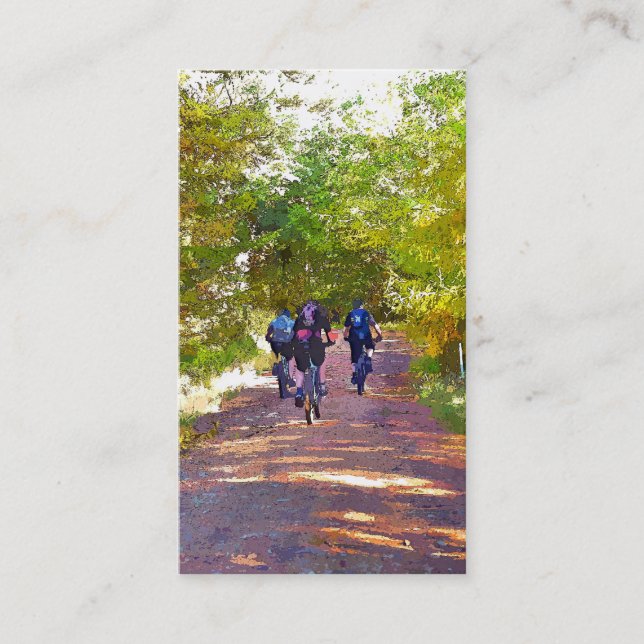 CARTE DE VISITE VTT (Devant)