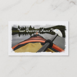 Carte De Visite Vue de mon kayak