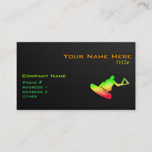 Carte De Visite Wakeboarder lisse
