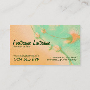 Carte de visite Watercolor Dreams