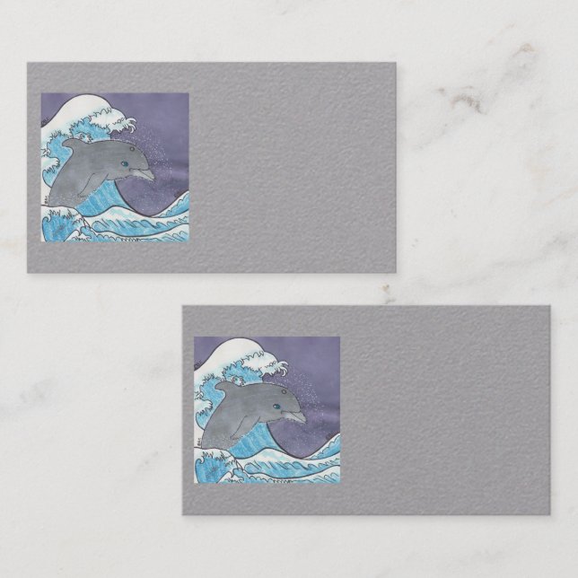 CARTE DE VISITE WAVE (Devant / Derrière)