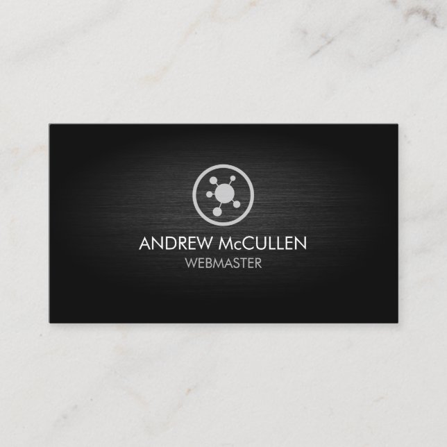 Carte De Visite Webmaster Web Design Internet (Devant)
