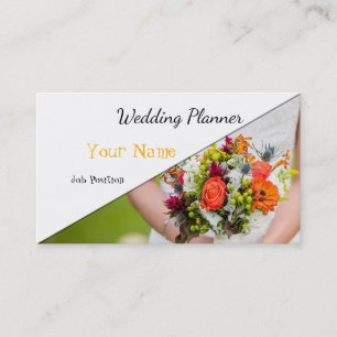 Carte de visite wedding planner