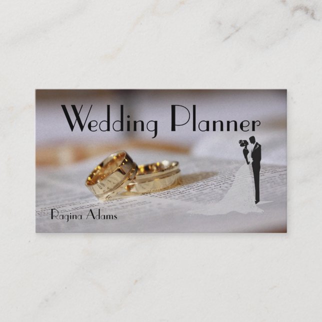 Carte De Visite wedding planner (Devant)
